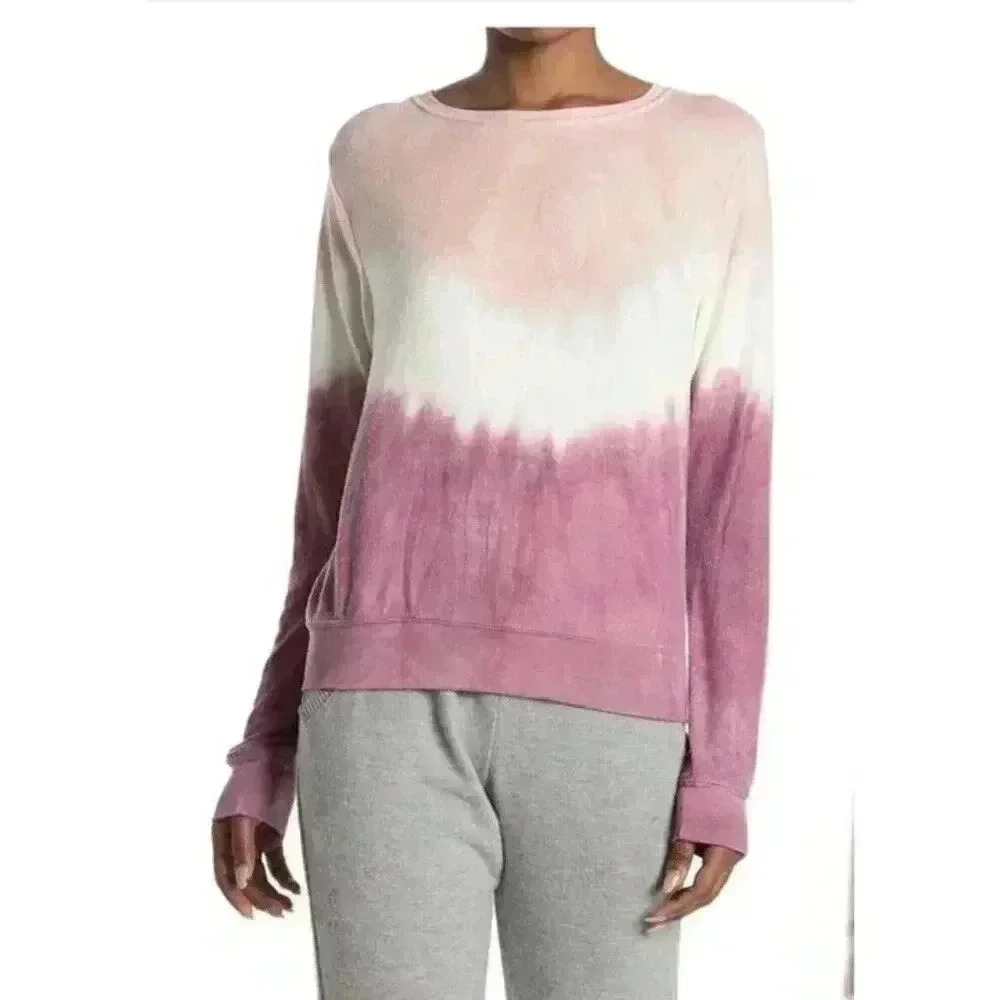 Wildfox Sweatshirt Ruby Dove Dye Sweater Jumper XL NEW. 246
